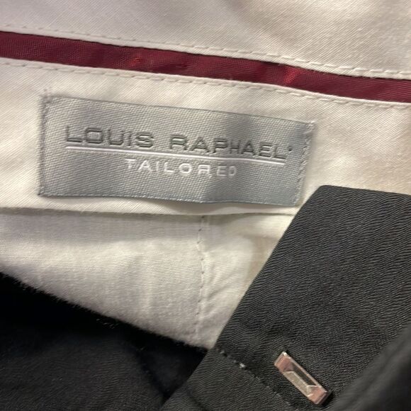 LOUIS Raphael mens black slacks - Picture 9 of 9